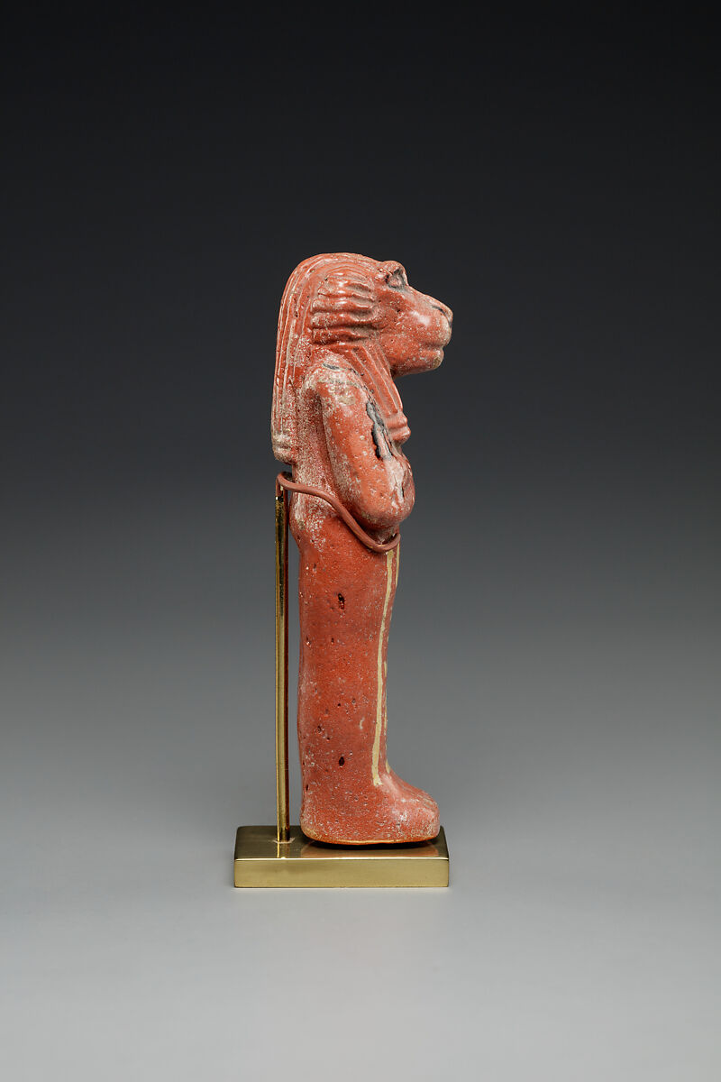 Figure of Hapy, Faience