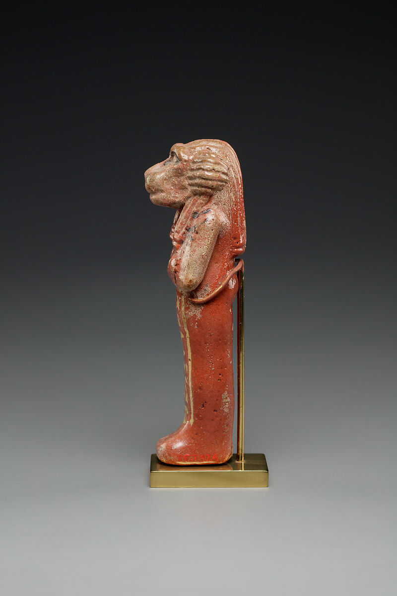 Figure of Hapy, Faience