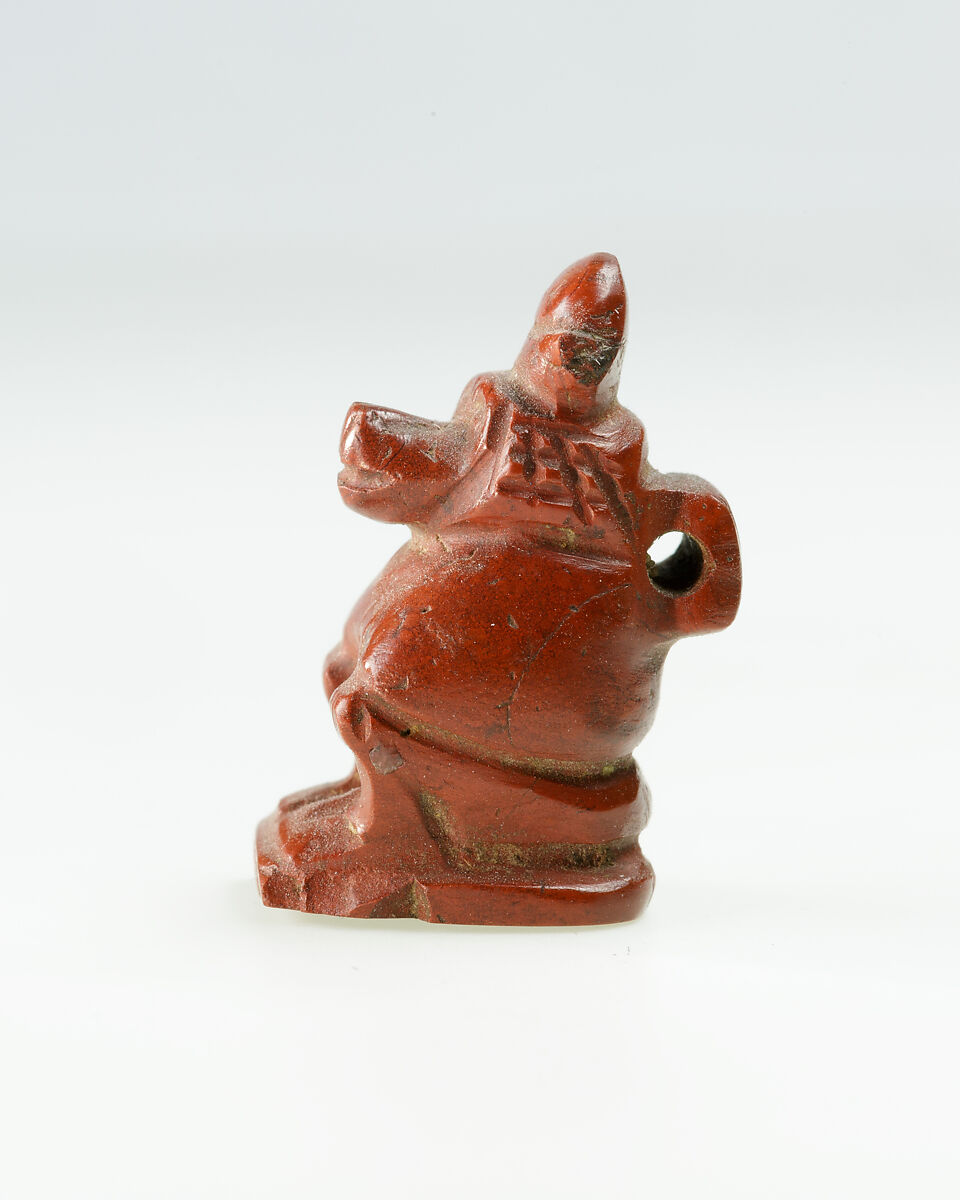 Cynocephalus Amulet, Red Jasper