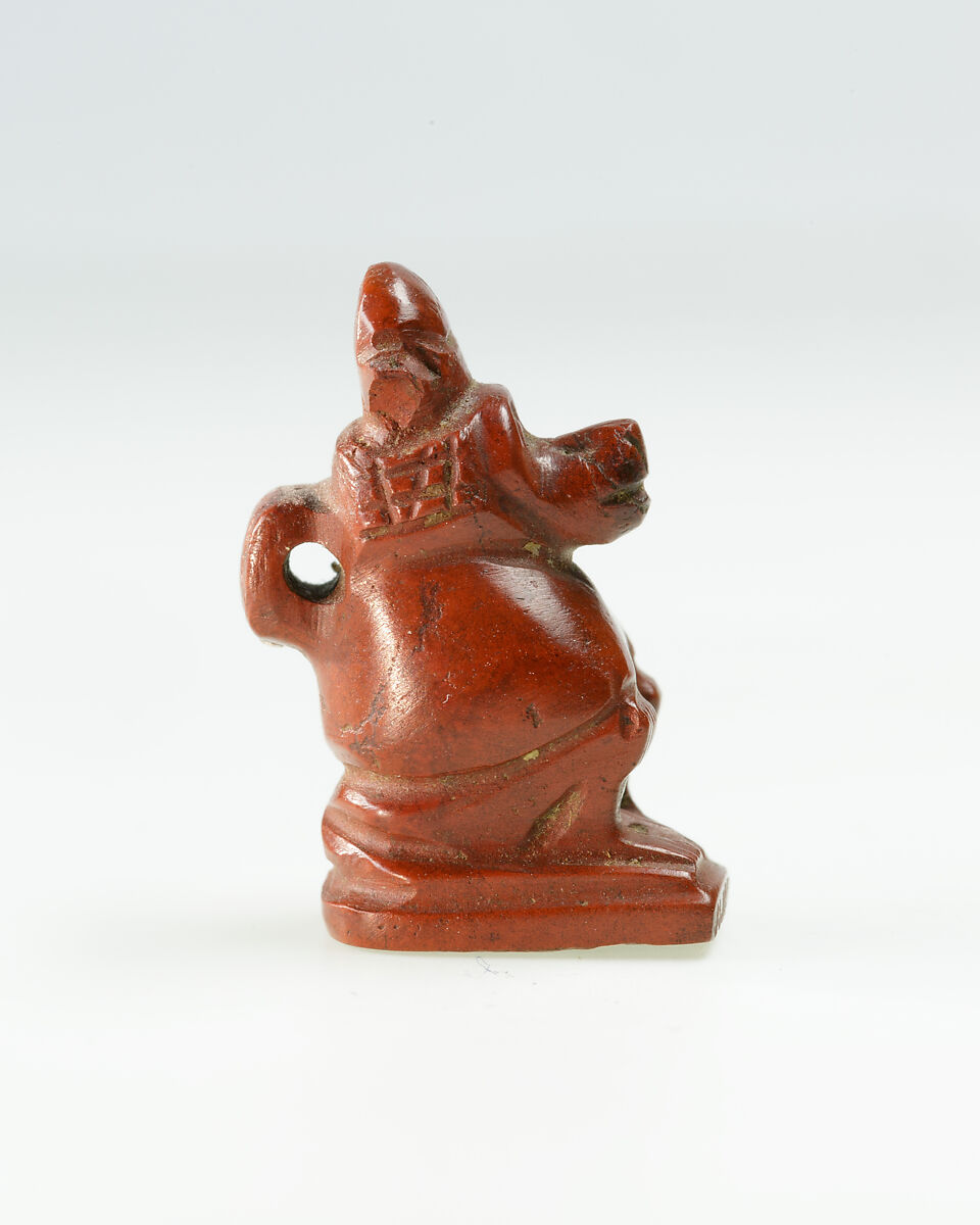 Cynocephalus Amulet, Red Jasper
