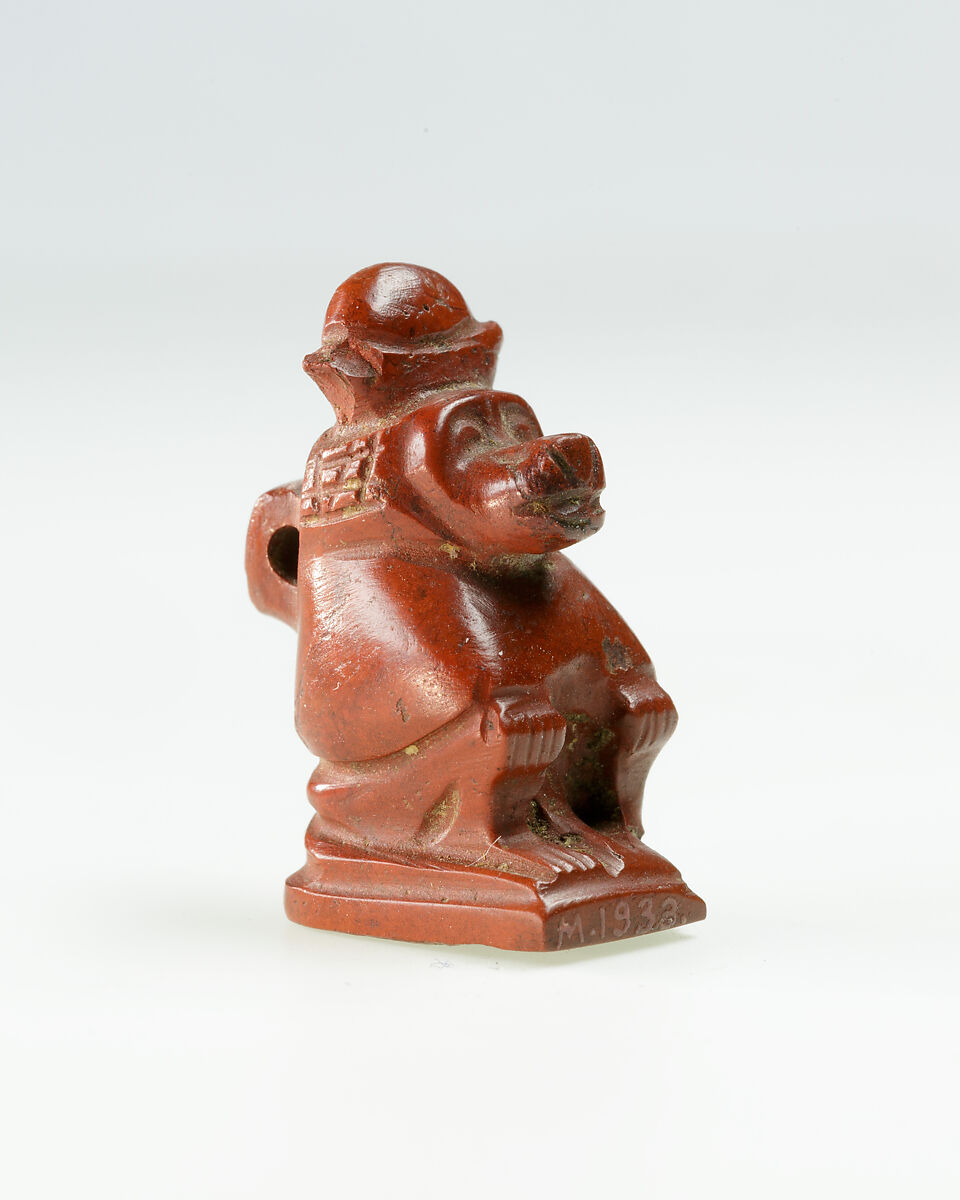 Cynocephalus Amulet, Red Jasper