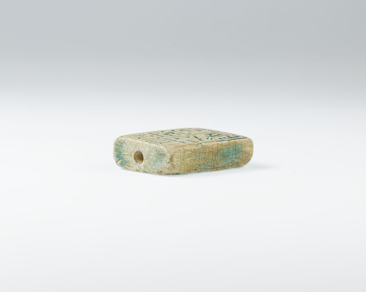 Bead Plaque, Steatite