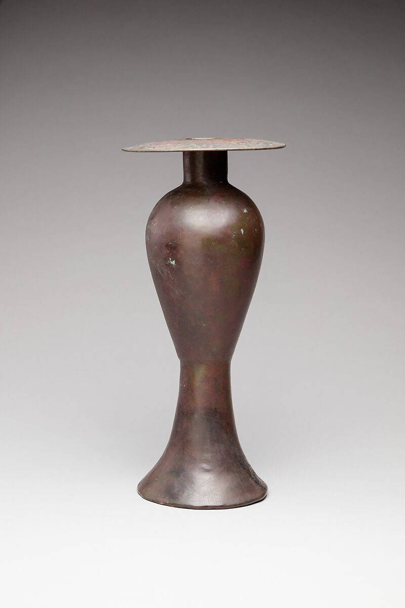 Hes Vase with the name of Ramesses IV, Unalloyed copper