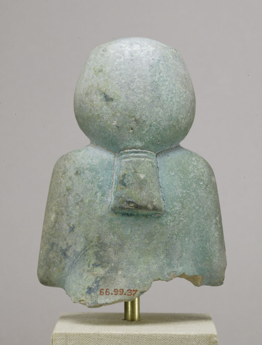 Shabti of Akhenaten, Faience