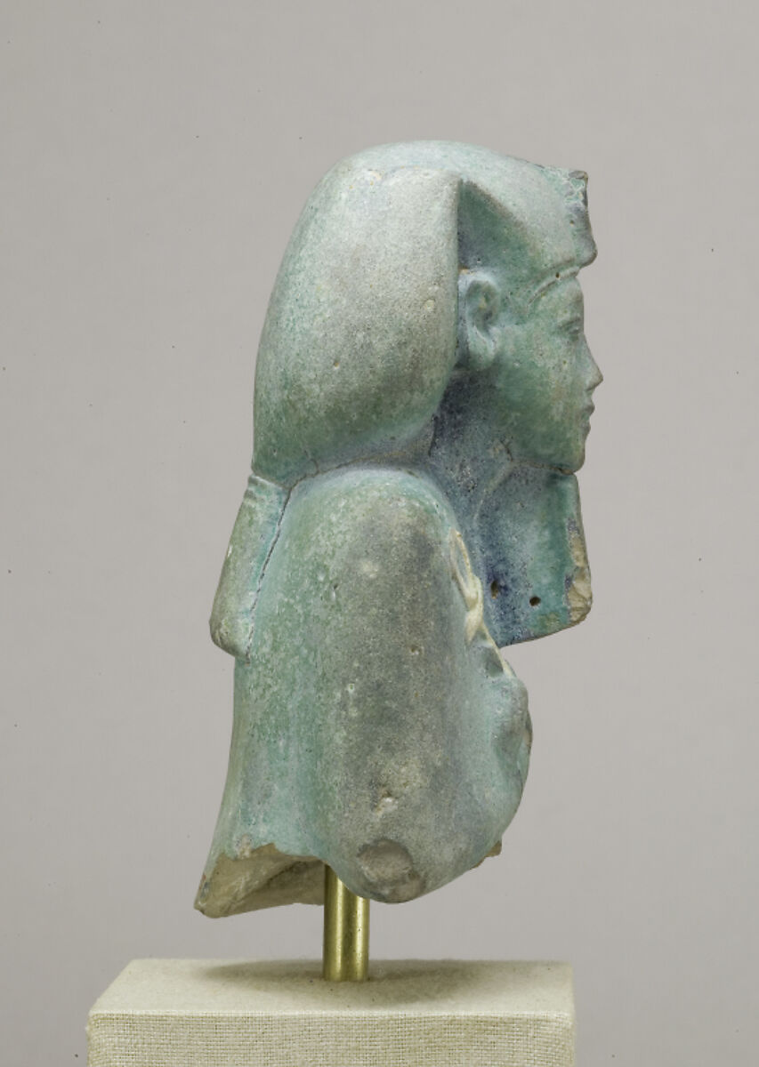 Shabti of Akhenaten, Faience