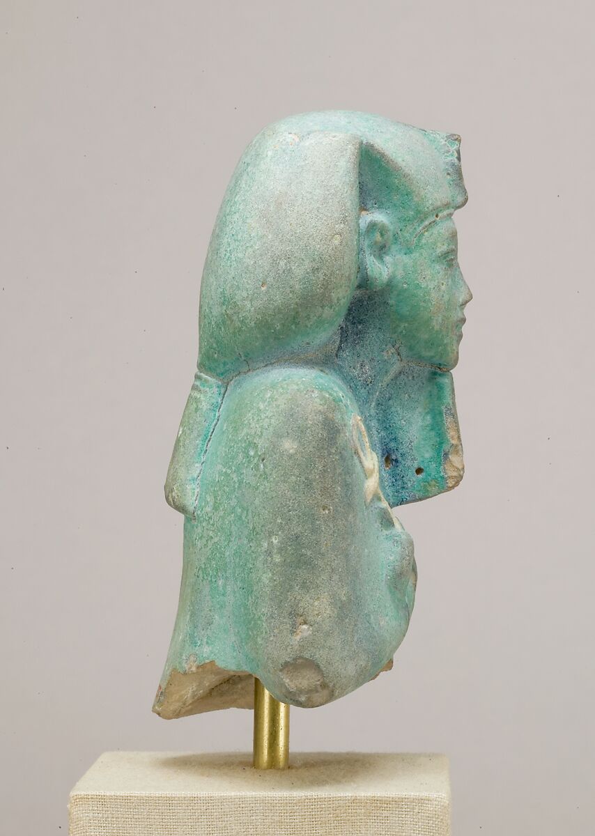 Shabti of Akhenaten, Faience