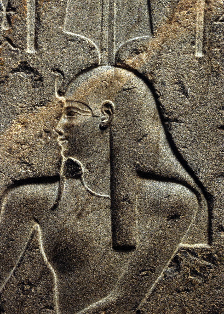 Seated Osiris-Anedjty, Granodiorite