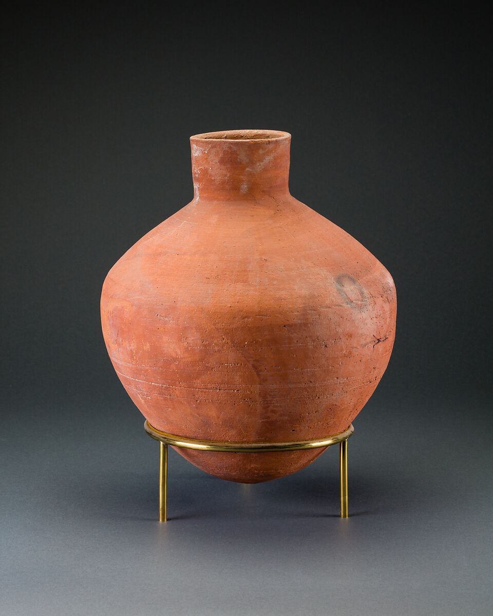 Jar, Red pottery 