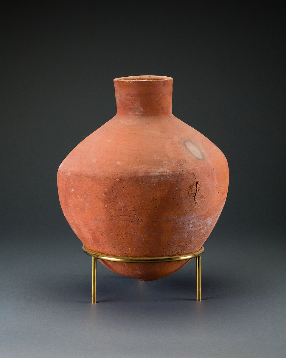 Jar, Red pottery