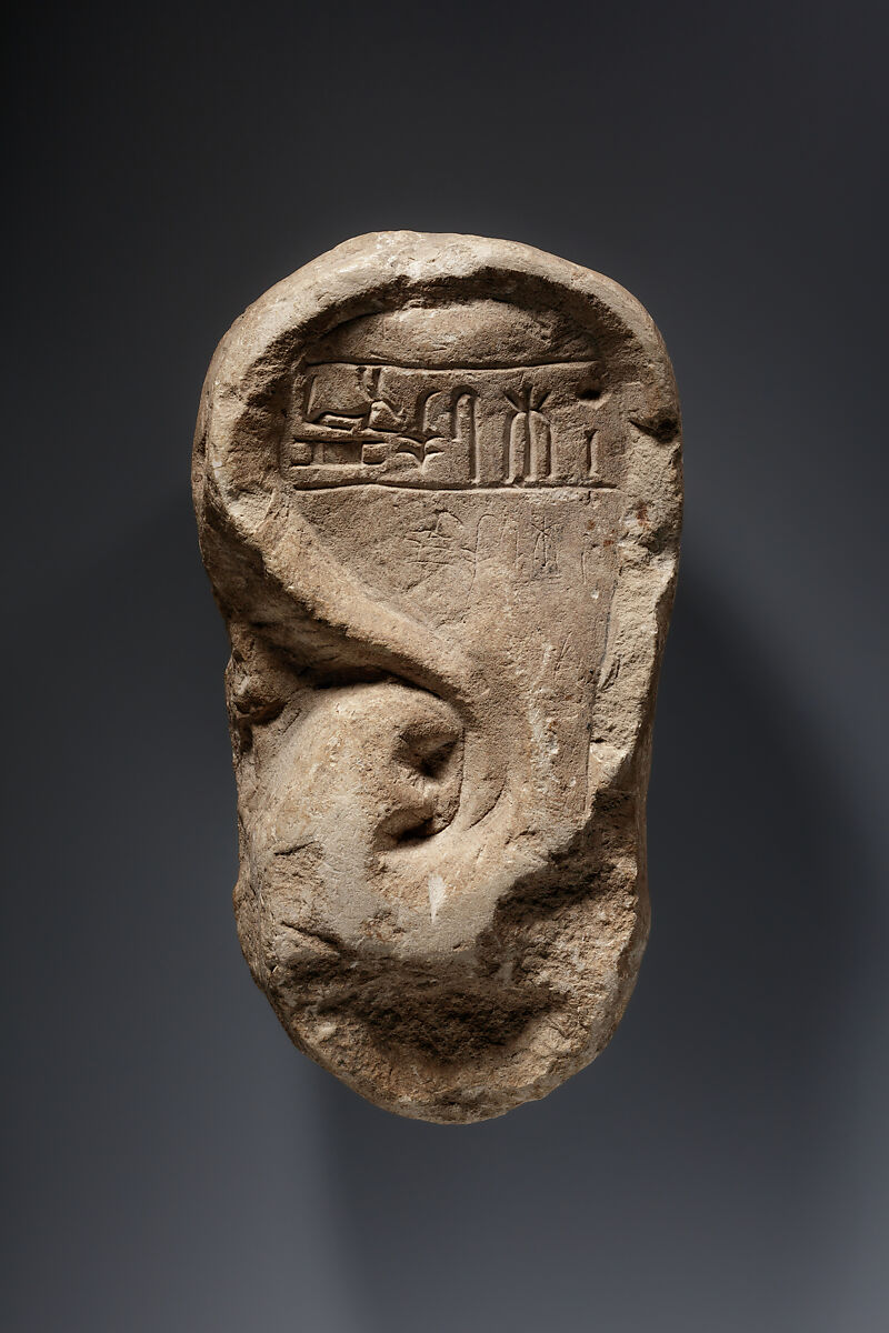 Model Ear of Ramessumerysutekh, Stone