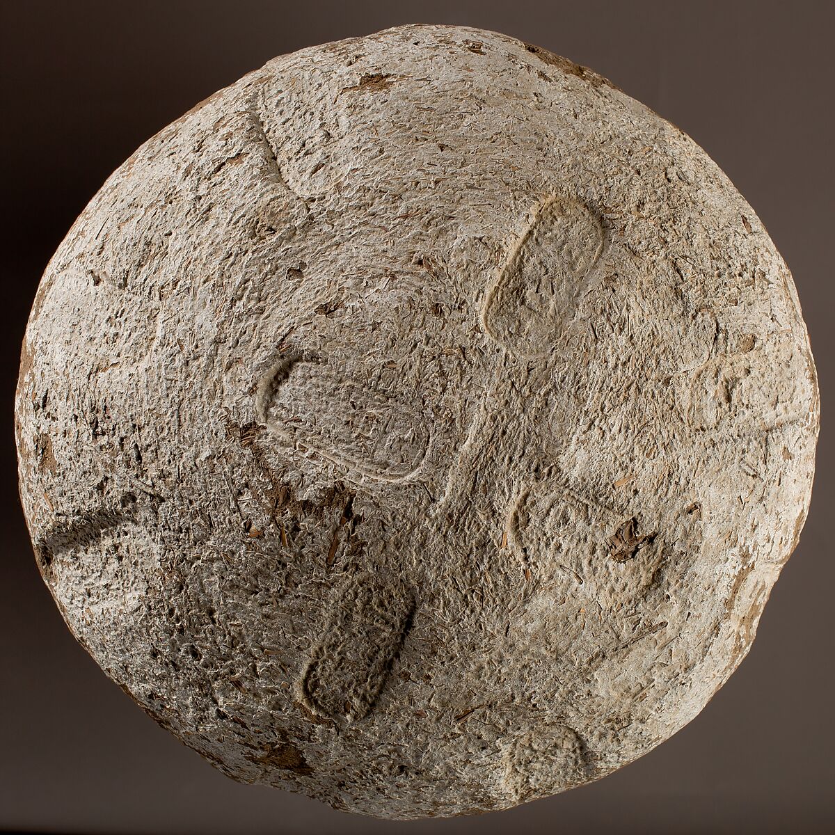 Sealed Jar from the Tomb of Yuya and Tjuyu, Pottery, whitewash, mud