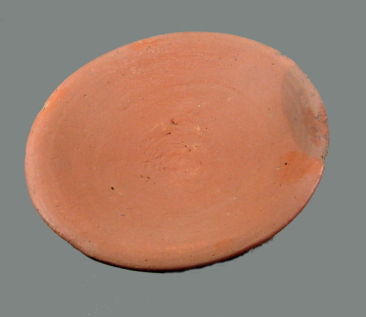 Dish from Tutankhamun's Embalming Cache, Pottery, hematite wash 