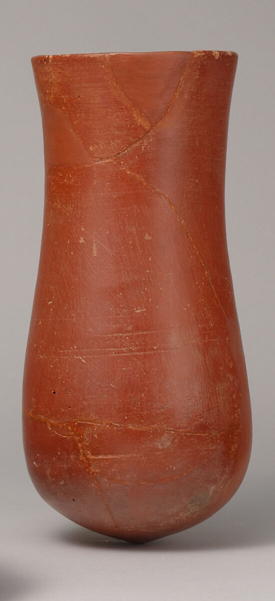 Cup from Tutankhamun's Embalming Cache, Pottery, hematite wash, burnished