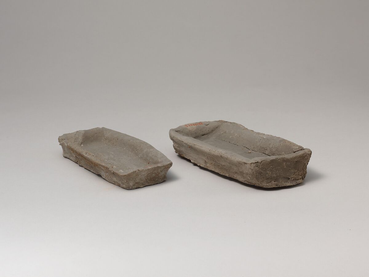 Model Dish from Tutankhamun's Embalming Cache, Unbaked clay