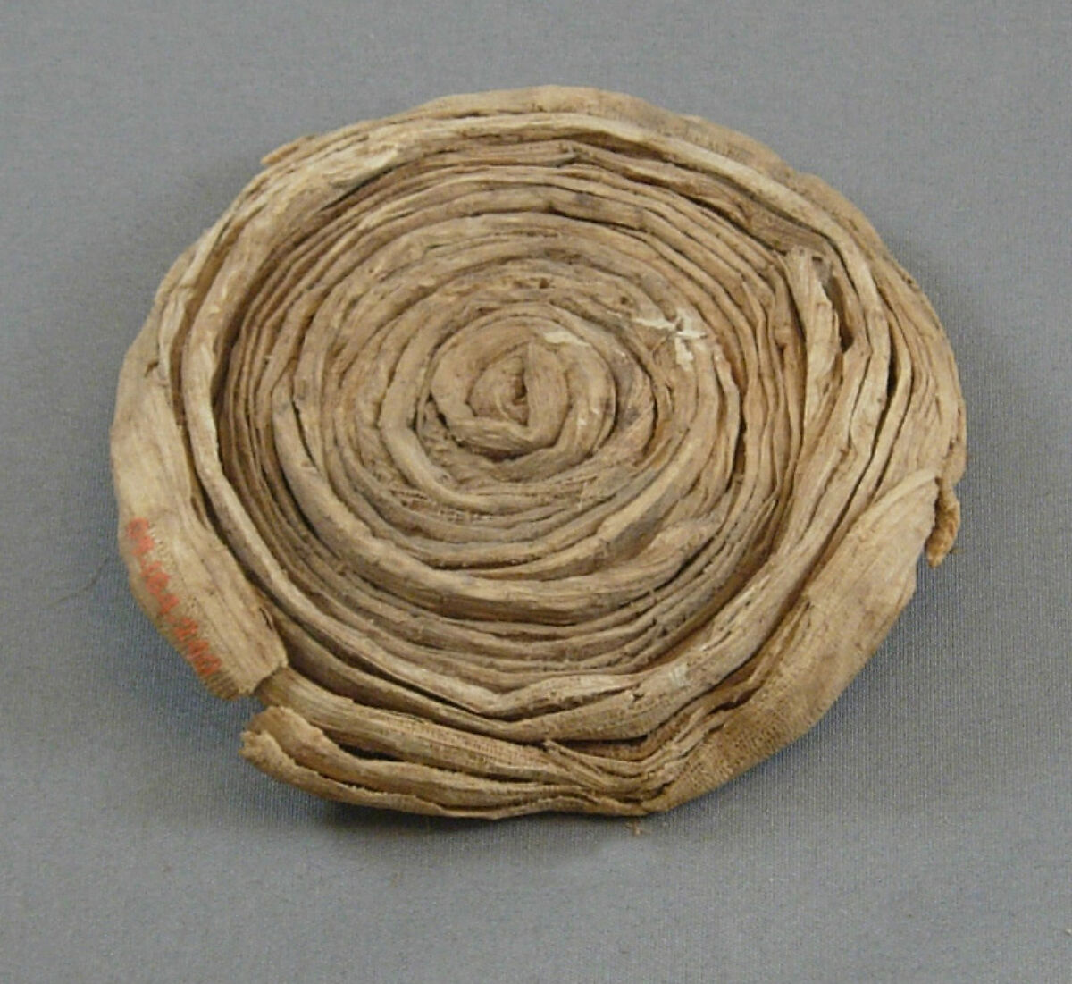 Papyrus Lid from Tutankhamun's Embalming Cache, Papyrus fiber 