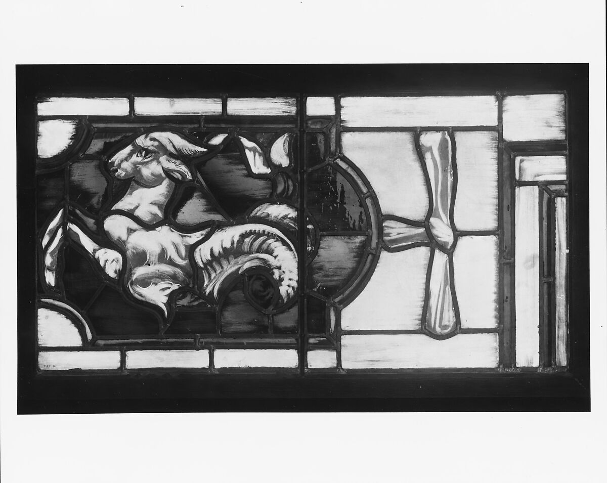 Stained Glass Panel, Otto Heinigke (1850–1915), Stained glass, American 