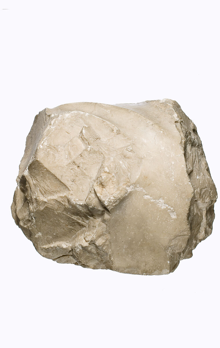 Right chest of Akhenaten prostrate, with Aten cartouches, Indurated limestone