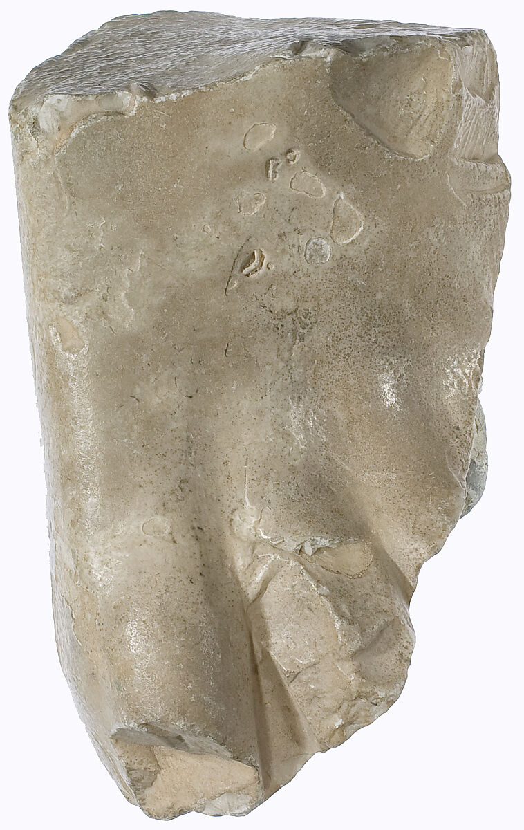 Right foot of Akhenaten or Nefertiti prostrate, Indurated limestone 