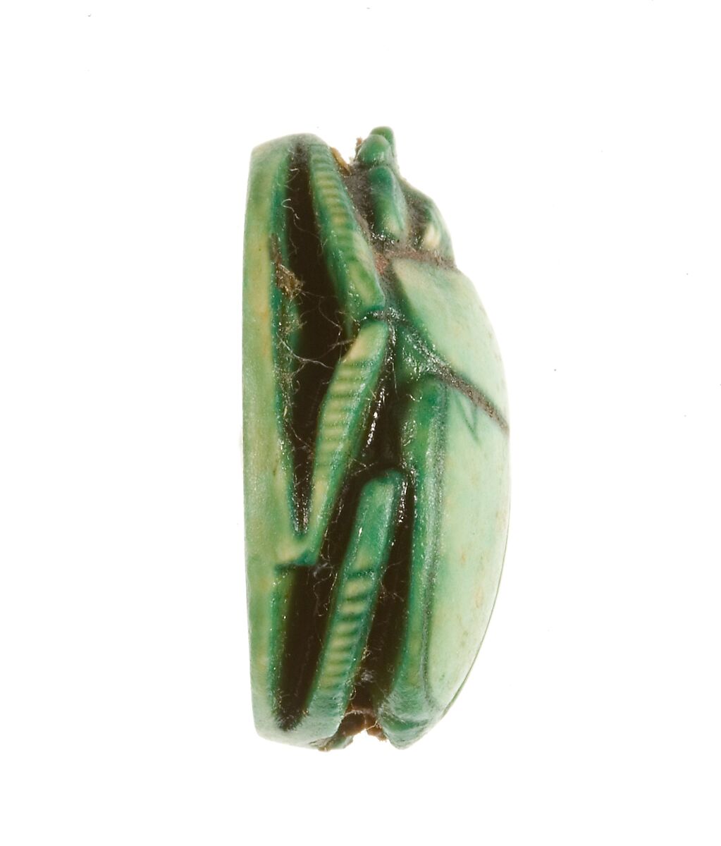 Scarabs from Hatshepsut Foundation Deposits, Steatite (glazed)