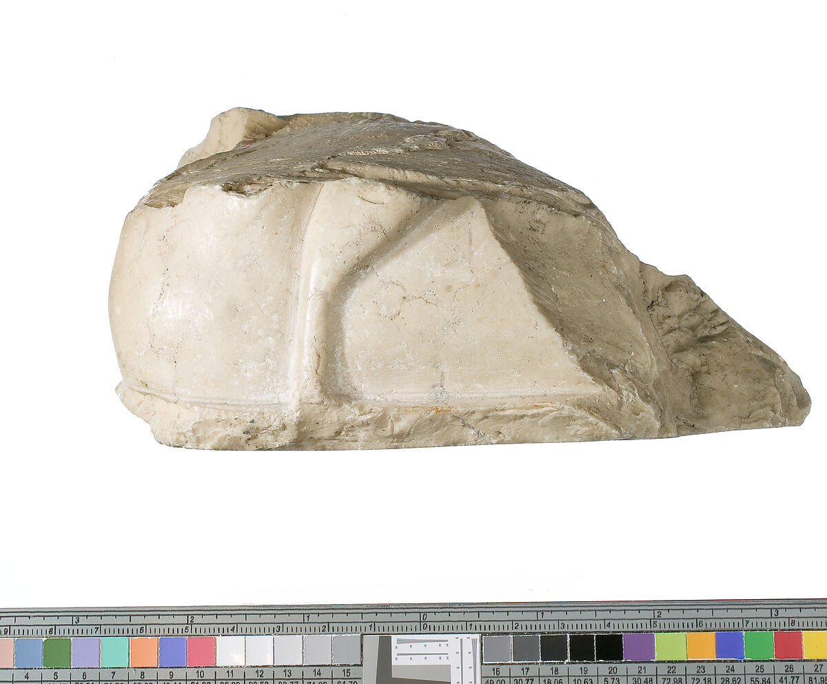 Exposed sole of foot of Akhenaten or Nefertiti, Indurated limestone