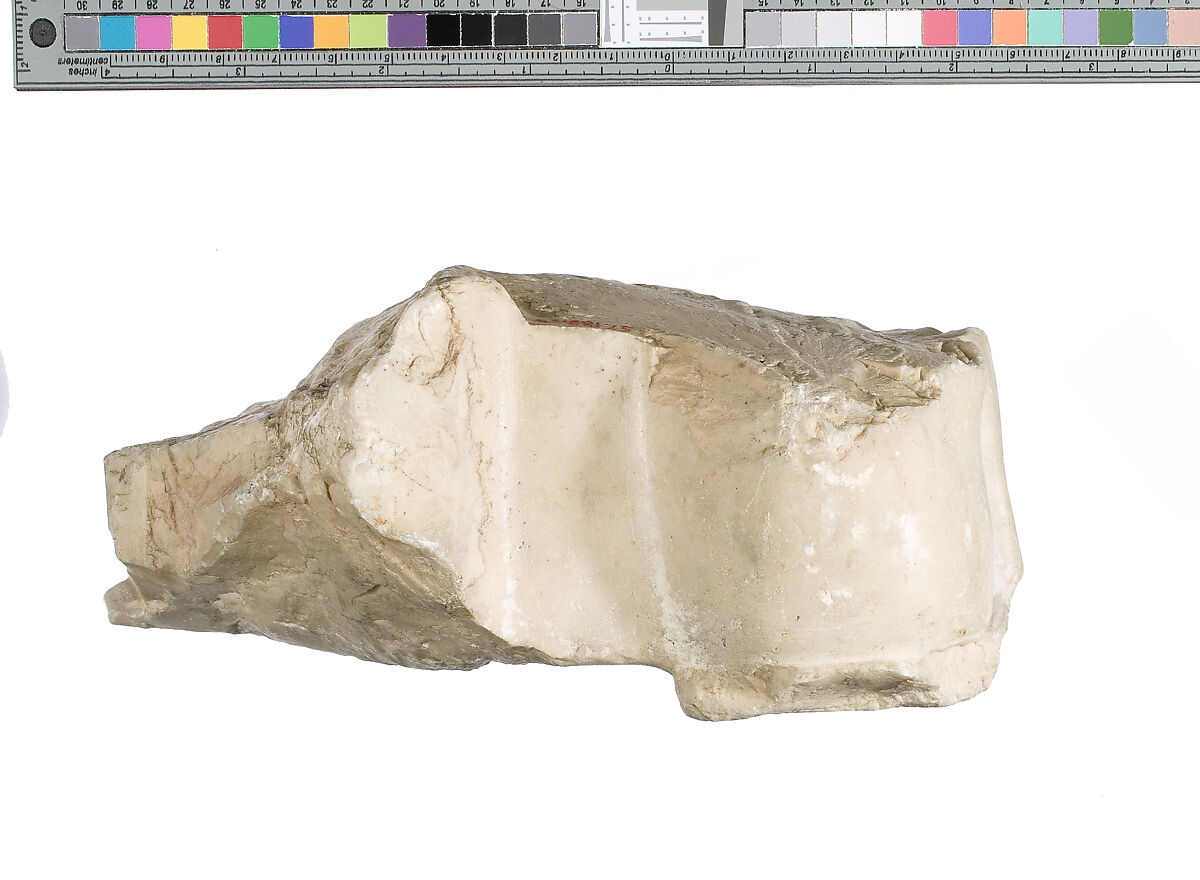 Exposed sole of foot of Akhenaten or Nefertiti, Indurated limestone
