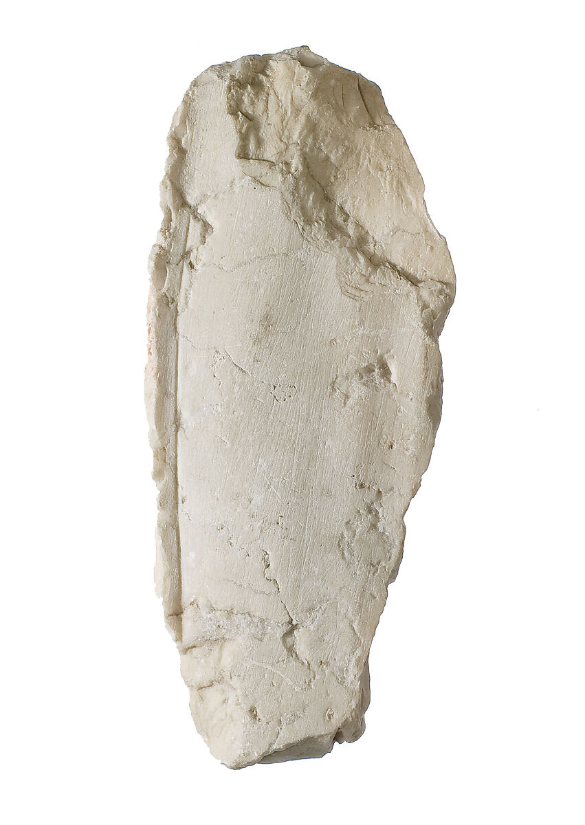 Body fragment (probably relief), perhaps legs at groin., Indurated limestone 