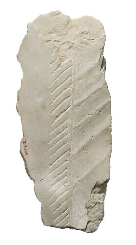 Body with garment, shawl pleating, fringe