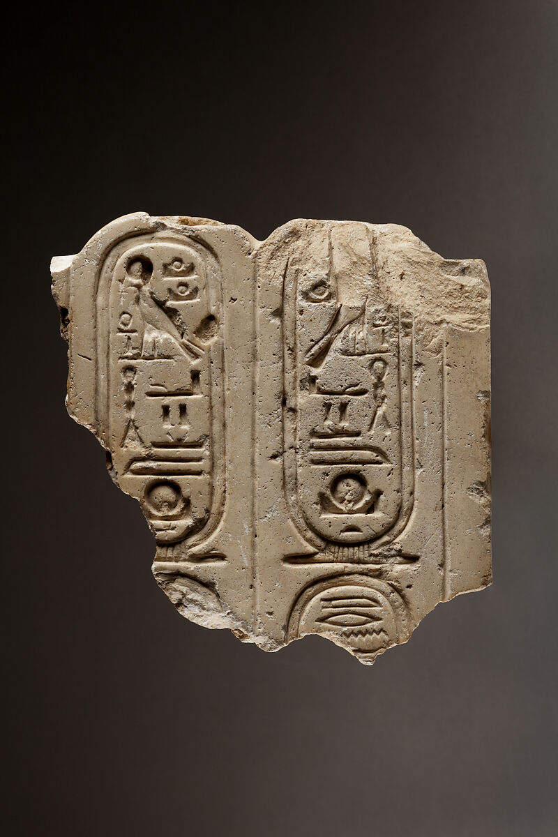 Upper end of terminal post, Indurated limestone