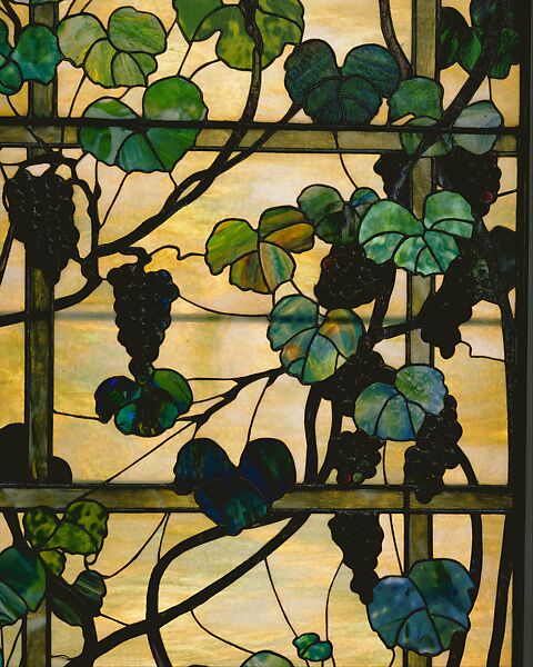 Louis C. Tiffany Palmette Glass 4x4 Frame from The Met Museum Collection