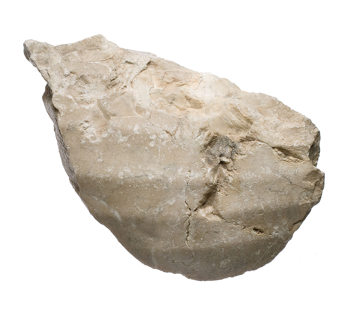 Body with garment, Indurated limestone 