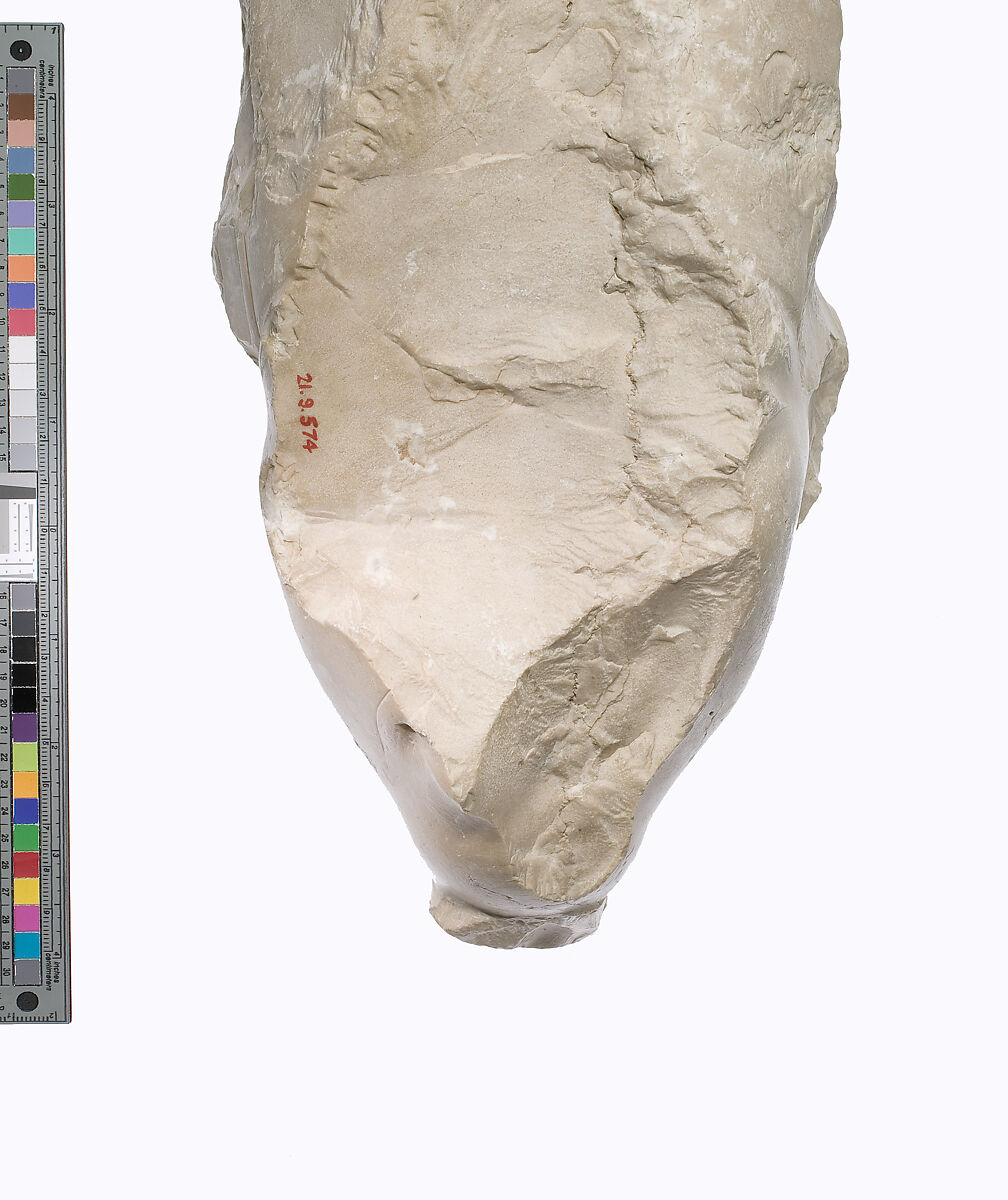 Akhenaten head, Blue Crown, Indurated limestone