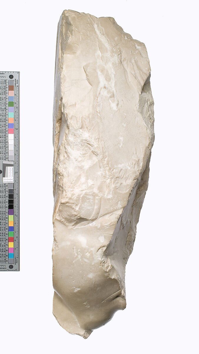 Akhenaten head, Blue Crown, Indurated limestone