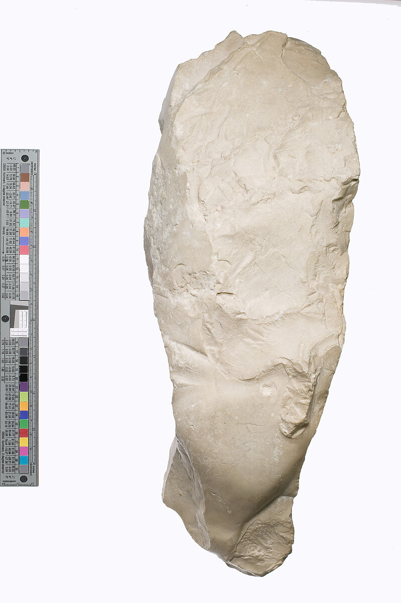 Akhenaten head, Blue Crown, Indurated limestone