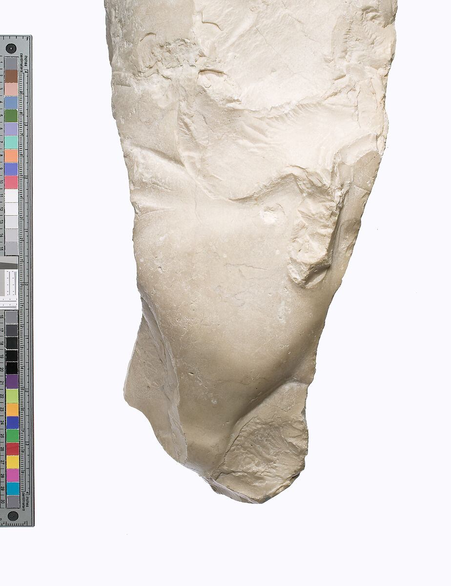 Akhenaten head, Blue Crown, Indurated limestone