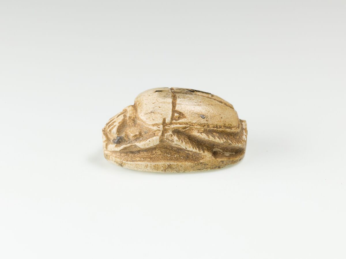 Scarab of Ramesses II, Glazed steatite