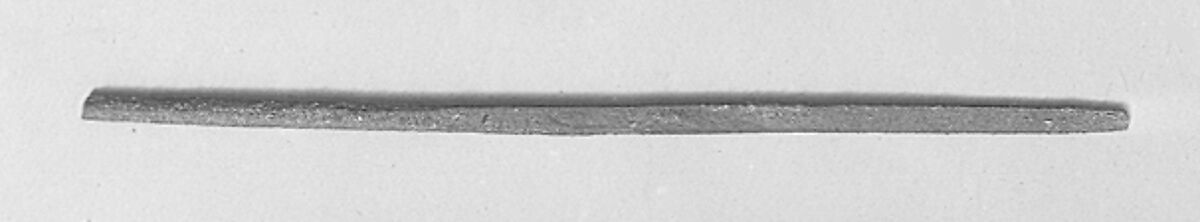 Chisel or Awl From Foundation Deposit 2 of Hatshepsut's Valley Temple, Bronze or copper alloy 