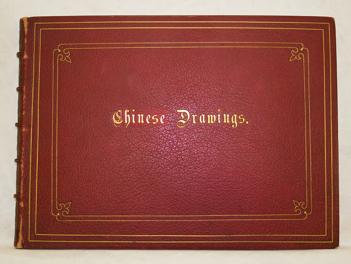 Album of Sketches and Drawings, Unidentified artist, Album; ink and color on paper, Japan