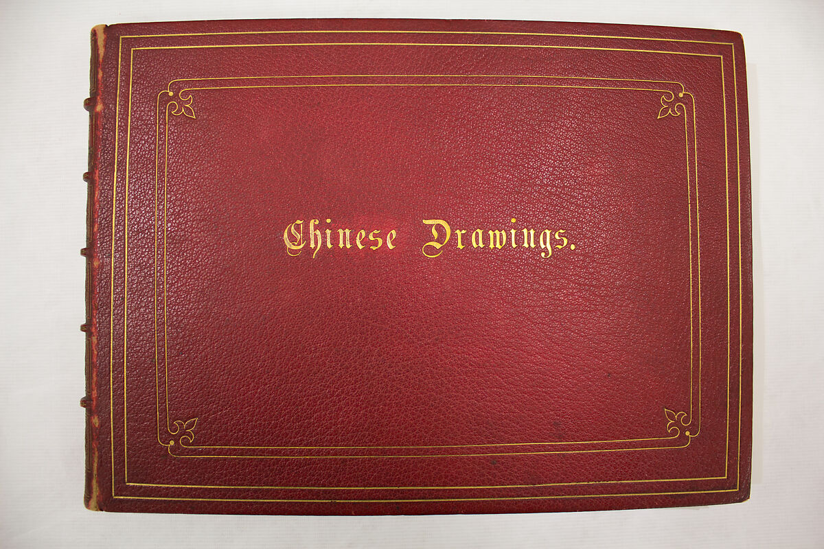 Album of Sketches and Drawings, Unidentified artist, Album; ink and color on paper, Japan