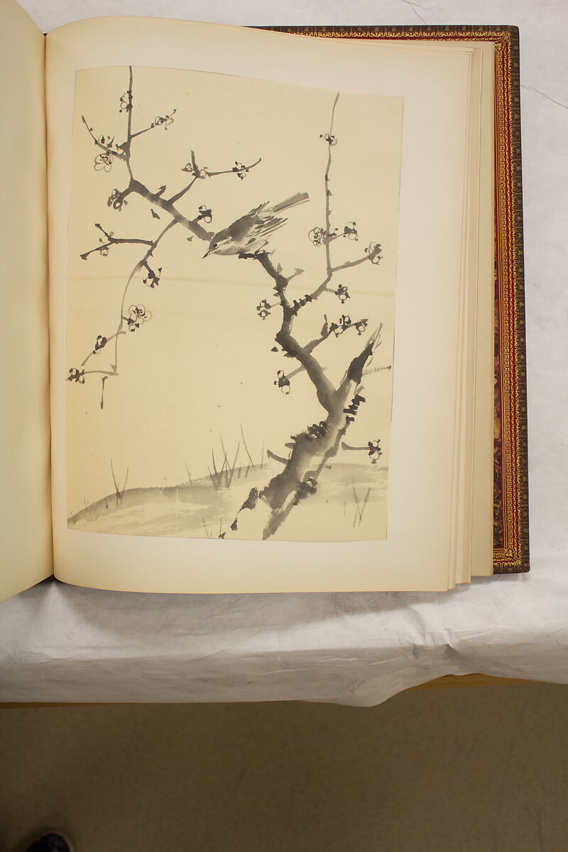 Album of Sketches and Drawings, Unidentified artist, Album; ink and color on paper, Japan