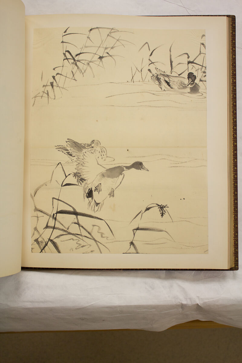 Album of Sketches and Drawings, Unidentified artist, Album; ink and color on paper, Japan