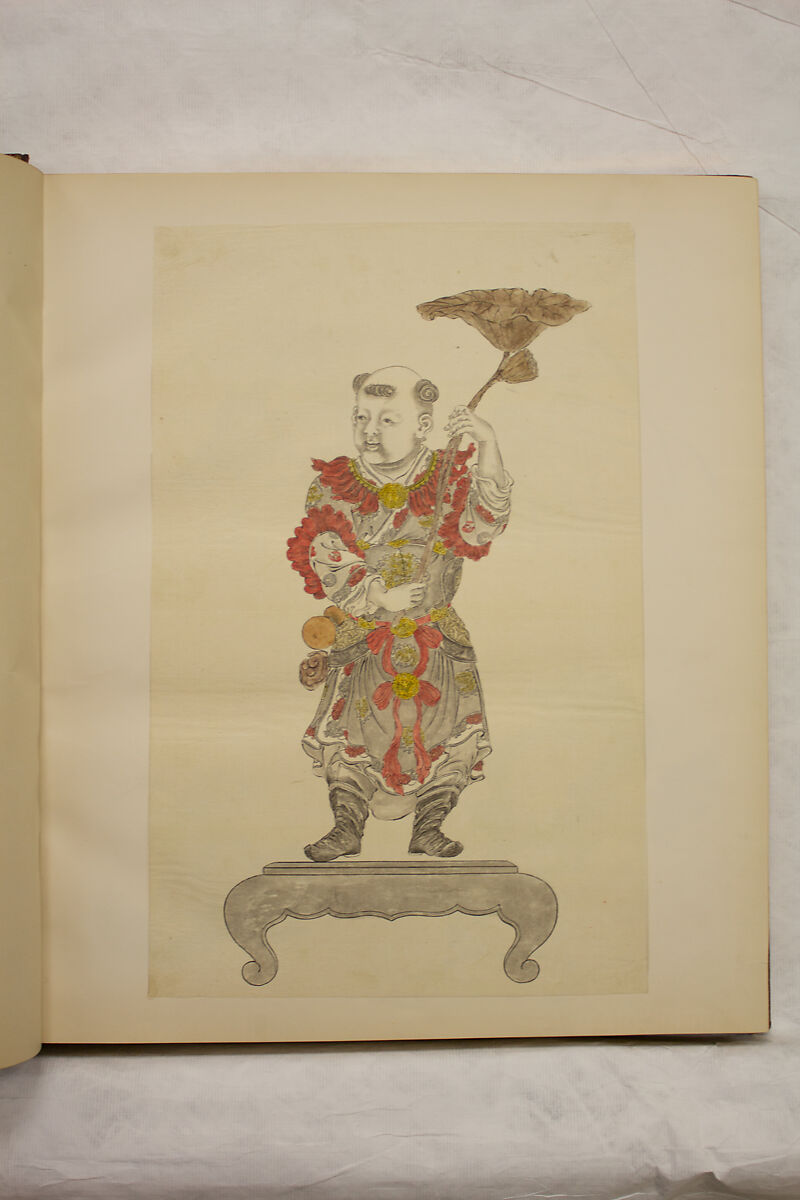 Album of Sketches and Drawings, Unidentified artist, Album; ink and color on paper, Japan