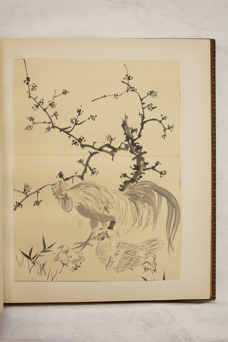 Album of Sketches and Drawings, Unidentified artist, Album; ink and color on paper, Japan