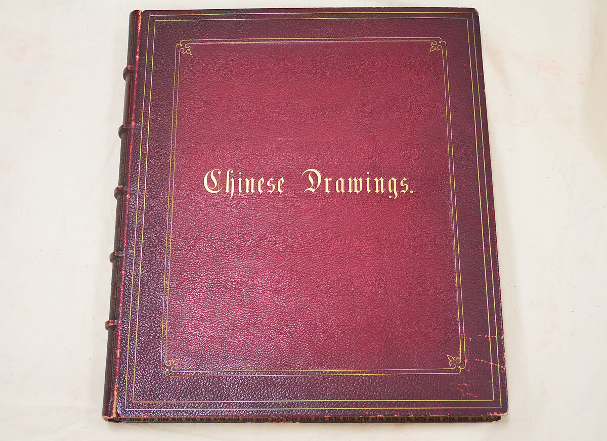 Album of Sketches and Drawings, Unidentified artist, Album; ink and color on paper, Japan