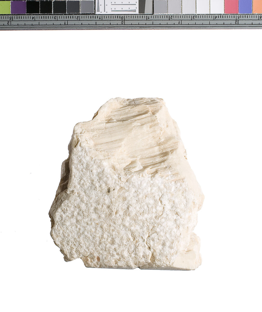 Fragment with working traces, Indurated limestone