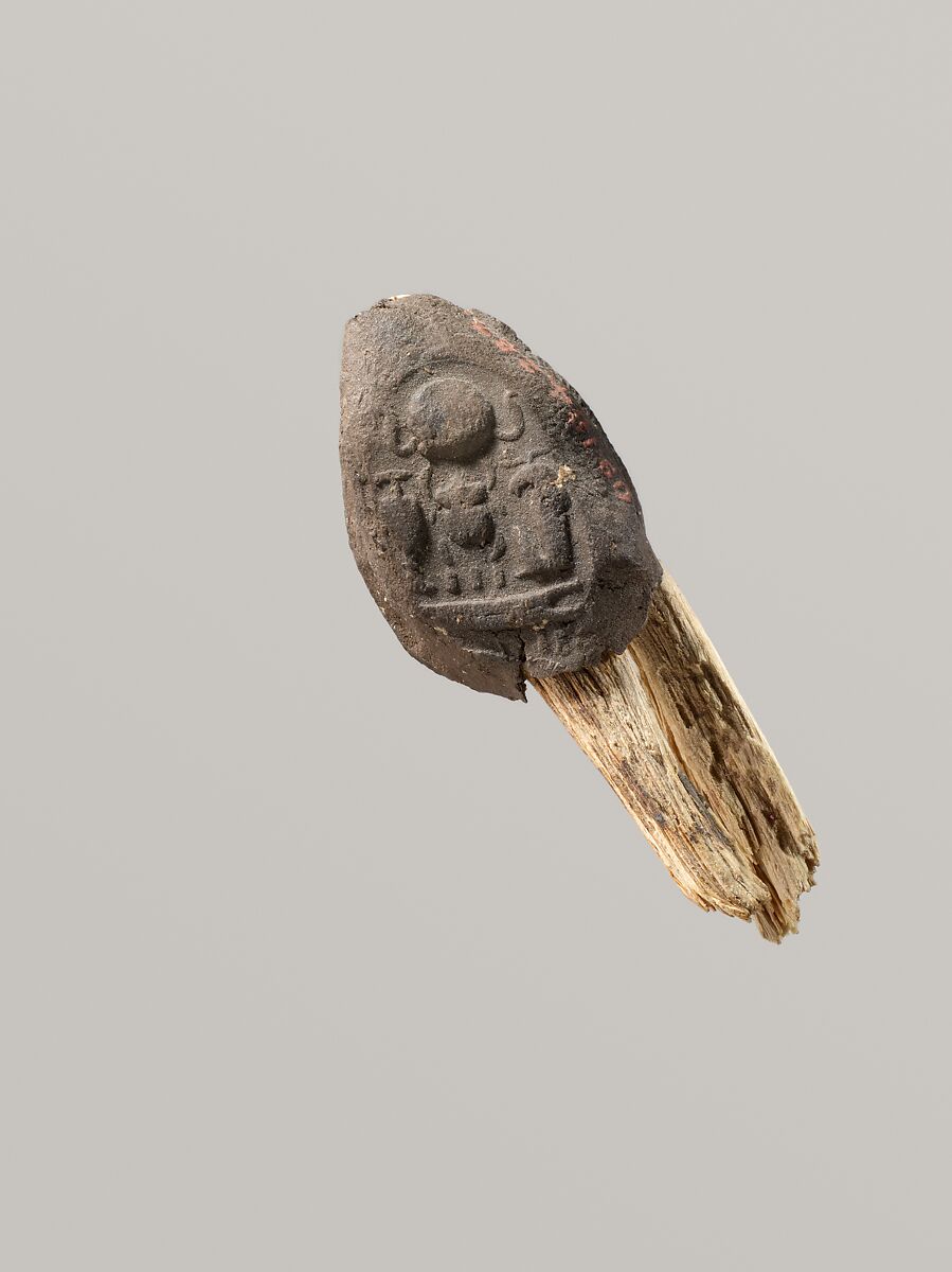 Seal Impression Attatched to a Fiber Tie from Tutankhamun's Embalming Cache