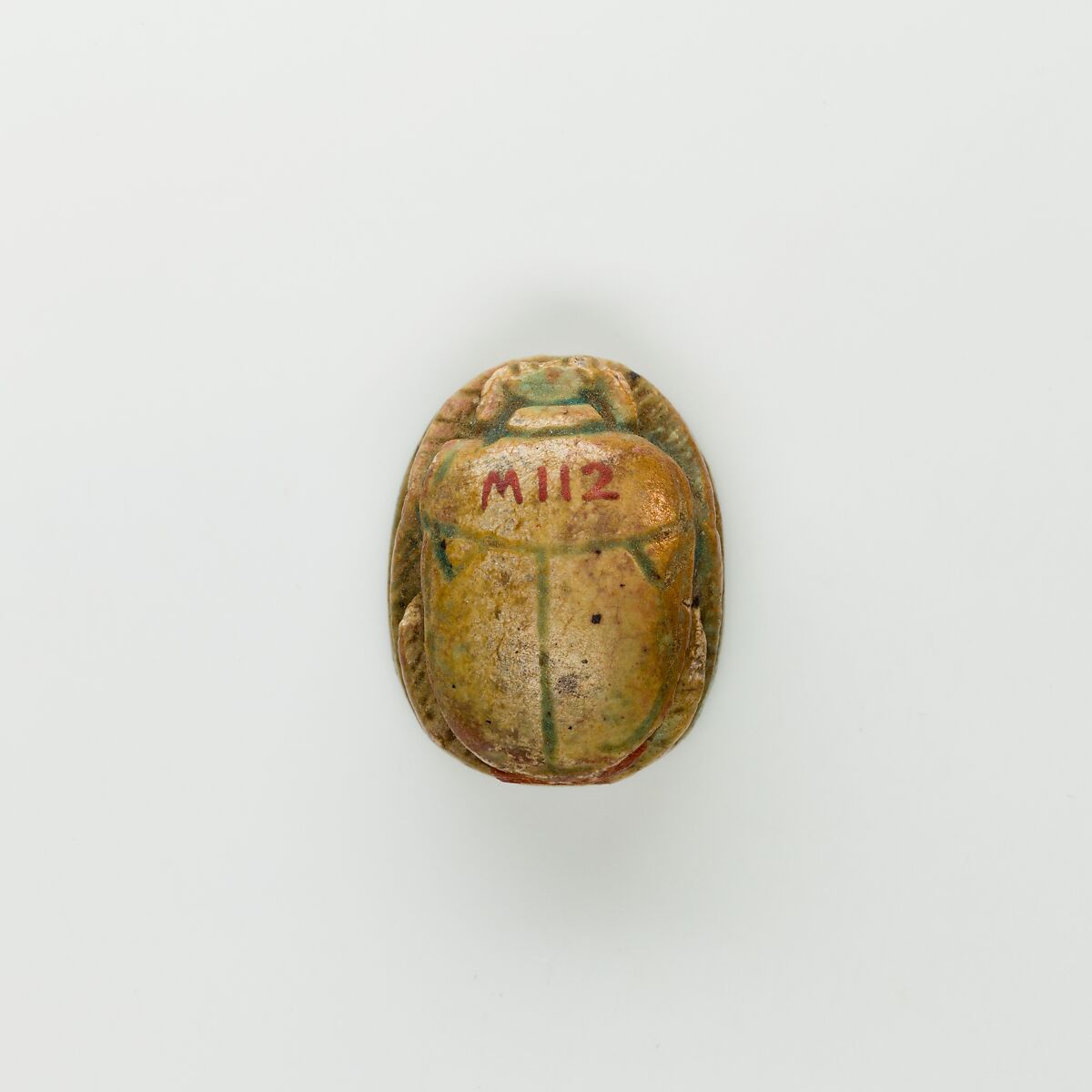 Scarab of Ramesses II, Glazed steatite