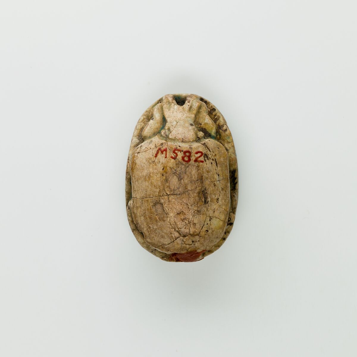 Scarab of Ramesses II, Glazed steatite