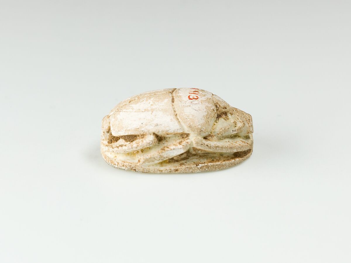 Scarab of Ramesses II, Glazed steatite