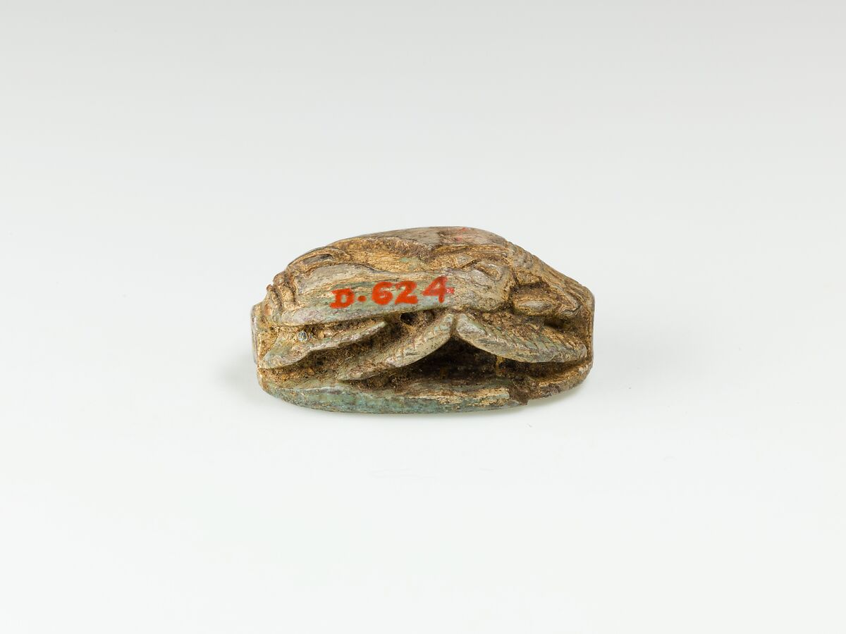 Scarab of Ramesses II, Glazed steatite