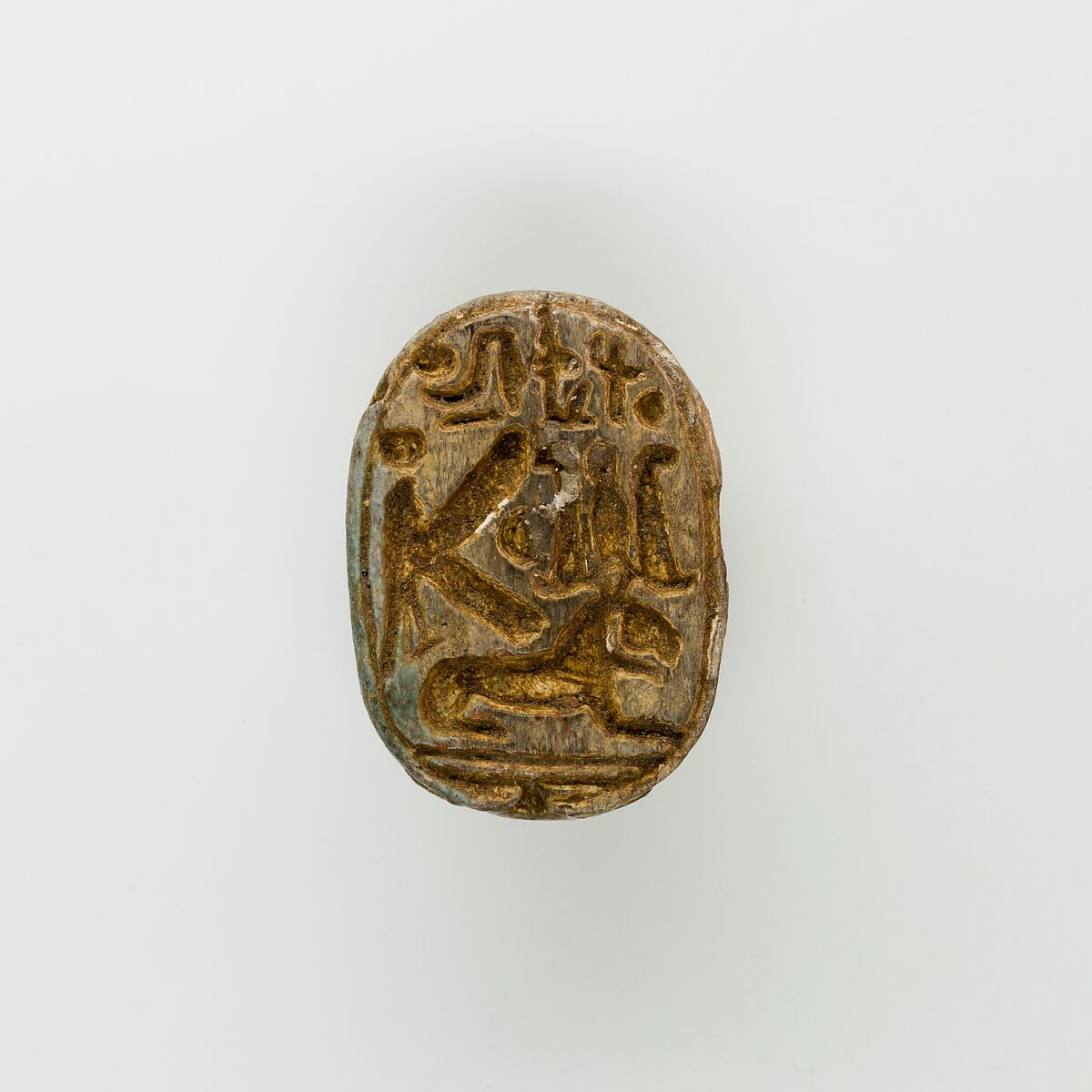 Scarab of Ramesses II, Glazed steatite